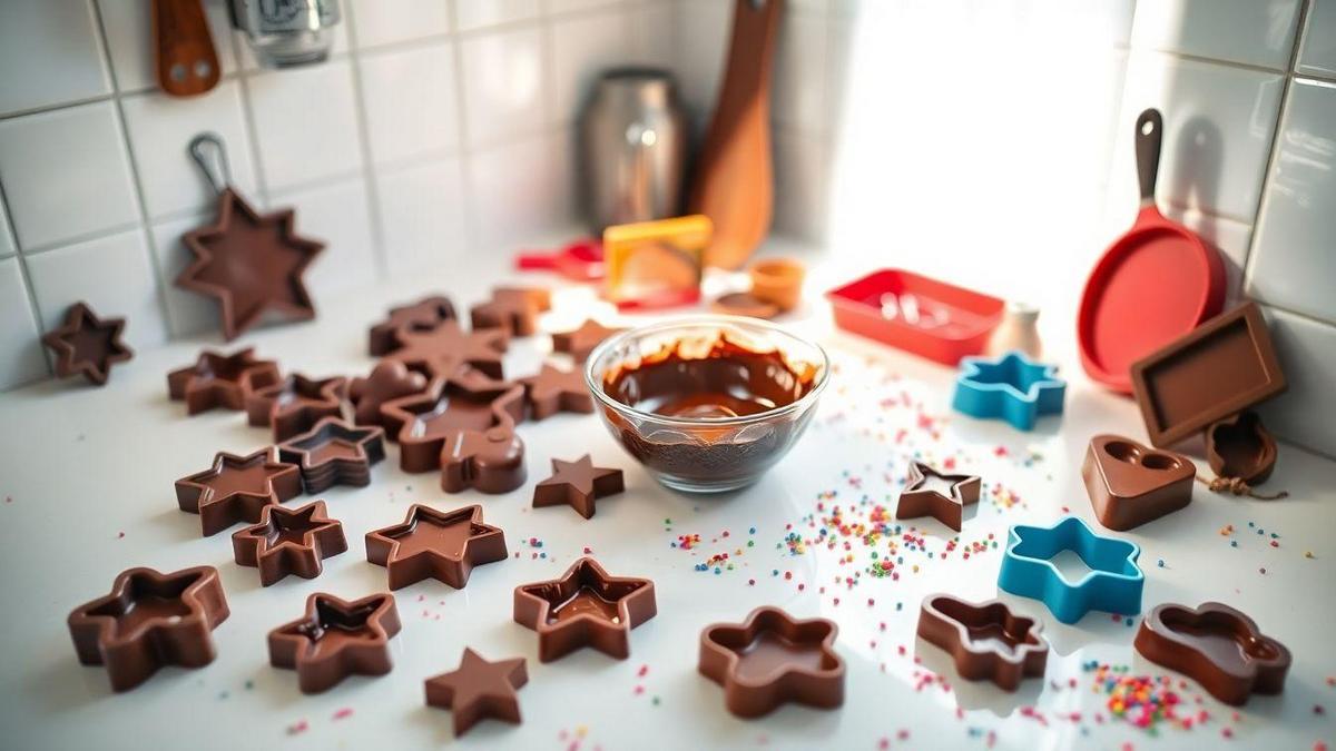 Moldes para Chocolate: Criando Formas Divertidas