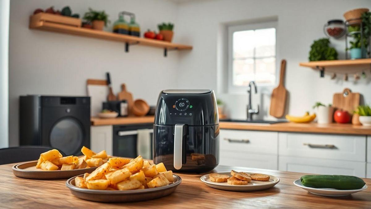 Rapidez no Cozimento com a Air Fryer